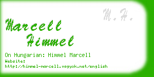 marcell himmel business card